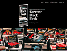 Tablet Screenshot of corvetteblackbook.com